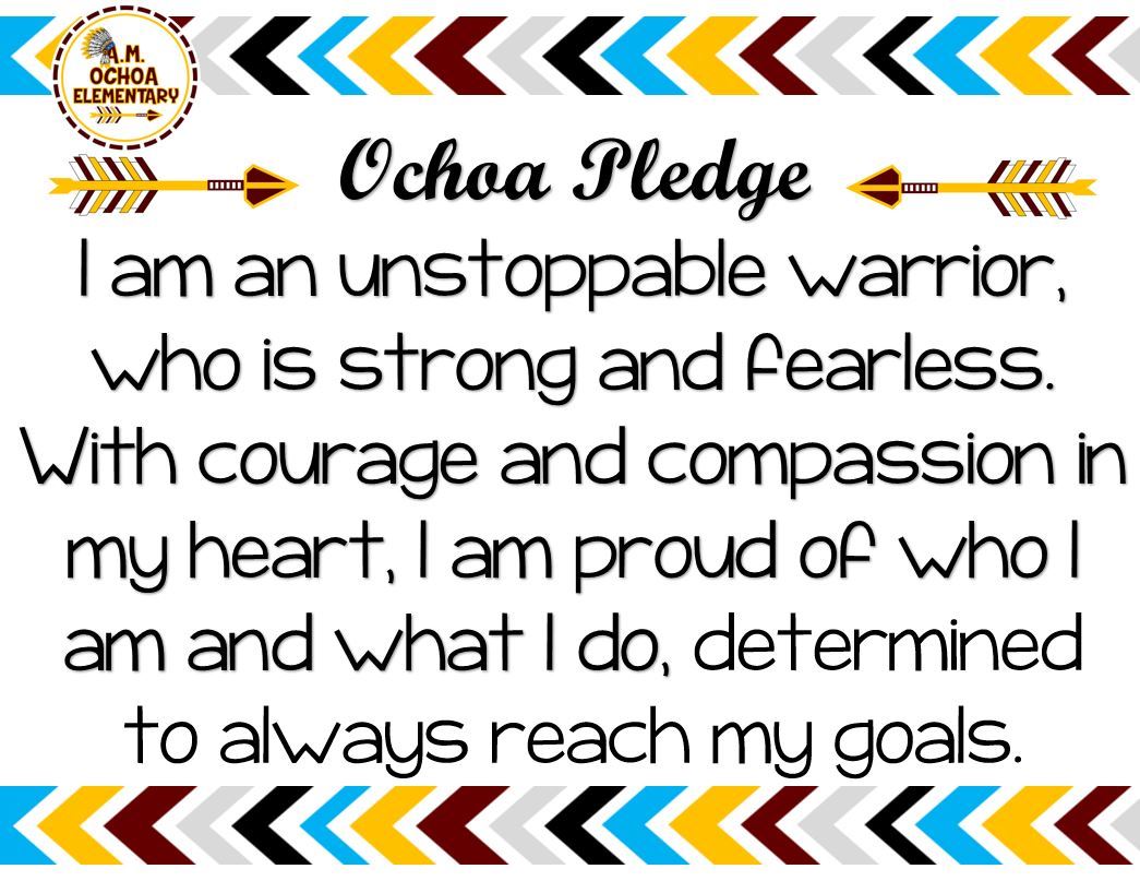 Ochoa Pledge